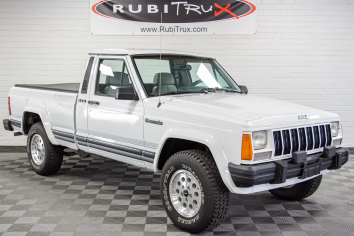 Pre-Owned 1990 Jeep Comanche Eliminator White