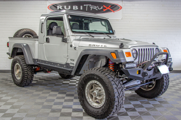 2005 Jeep Wrangler Rubicon 2.8L Cummins Brute Conversion Bright Silver - SOLD