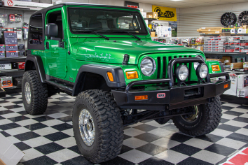 2005 Jeep Wrangler TJ Rubicon HEMI Electric Lime Green