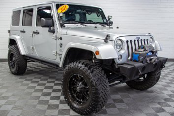 2011 Jeep Wrangler JK Unlimited 70th Anniversary Edition Bright Silver - SOLD