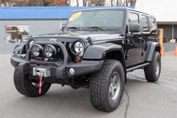 2012 Jeep Wrangler Rubicon Unlimited Black