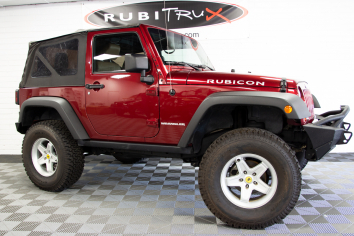 2012 Jeep Wrangler Rubicon Burgundy - SOLD