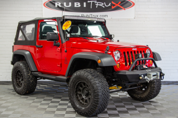 2012 Jeep Wrangler Sport JK Flame Red - SOLD