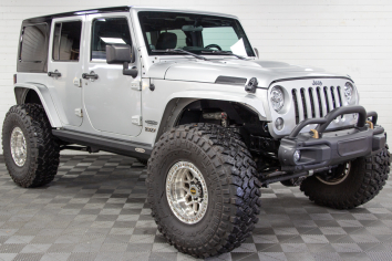 Pre-Owned 2012 Jeep Wrangler JK Unlimited HEMI Bright Silver - SOLD