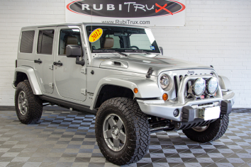 2012 Jeep Wrangler JK Unlimited Rubicon HEMI Bright Silver - SOLD