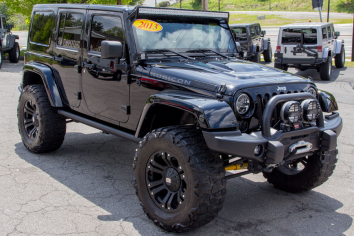 2013 Black Jeep Wrangler Unlimited Rubicon For Sale