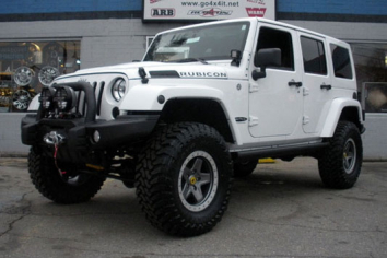 2013 White Jeep Wrangler Unlimited Rubicon