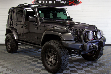 2014 Jeep Wrangler JK Unlimited Rubicon HEMI Granite Crystal - SOLD