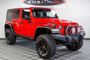 2015 Jeep Wrangler Unlimited Sport AEV JK350 Firecracker Red - SOLD