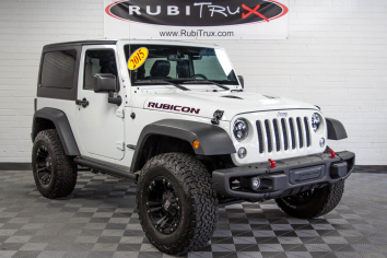 2015 Jeep Wrangler Rubicon Hard Rock Edition White - SOLD