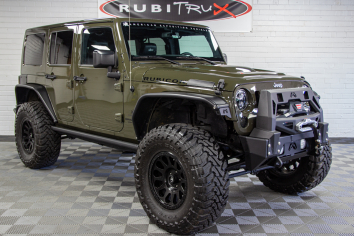 2015 Jeep Wrangler Unlimted Rubicon AEV JK350 Tank Green - SOLD