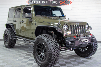 2015 Jeep Wrangler Unlimited Rubicon Tank Green - SOLD