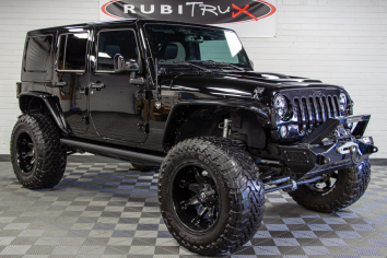 2015 Jeep Wrangler Sahara Unlimited Black - SOLD