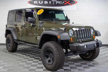 2015 Jeep Wrangler JK Unlimited Sport Tank Green - SOLD