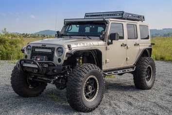 Custom Painted Metalcloak Overline Fenders