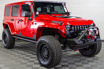 2016 Jeep Wrangler JK Unlimited Rubicon HEMI Firecracker Red - SOLD