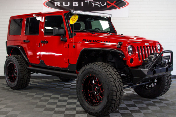 2017 Jeep Wrangler Rubicon Unlimited Firecracker Red