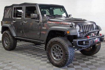 Pre-Owned 2017 Jeep Wrangler JK Unlimited Rubicon Recon Granite Crystal; 38k Miles