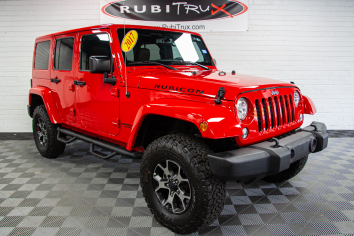 2017 Jeep Wrangler Rubicon Unlimited Firecracker Red - SOLD