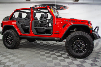 Rugged Ridge Fortis Tube Doors; Wrangler JL & Gladiator JT