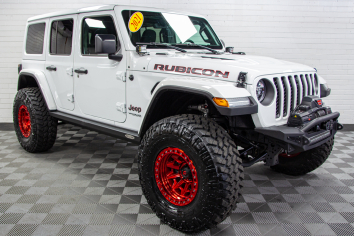 2021 Jeep Wrangler JL Unlimited Rubicon Bright White - SOLD