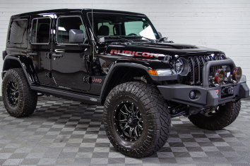 Pre-Owned 2021 Jeep Wrangler JL Unlimited Rubicon Black