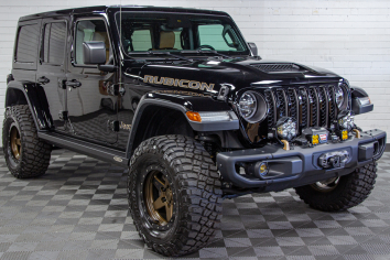 Pre-Owned 2021 Jeep Wrangler JL Unlimited Rubicon HEMI Black