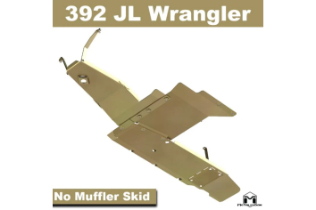 MetalCloak 6387 UnderCloak Integrated Armor System, JL Wrangler, 392