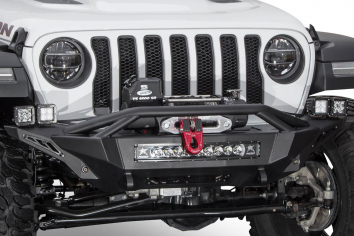 Addictive Desert Designs Wrangler JL & Gladiator JT Stealth Fighter Front Bumper w/ Winch Mount