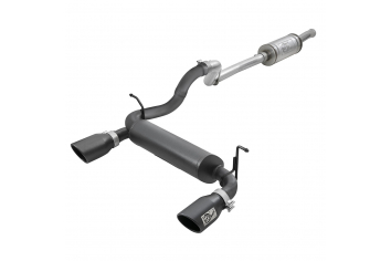 AFE Power Jeep Wrangler JL Rebel Series Cat-Back Exhaust Black 