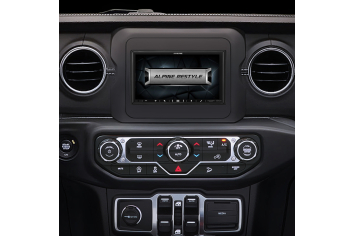 Alpine i407-WRA-JL Restyle Radio; Wrangler JL, Gladiator JT