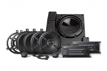 Alpine PSS-22WRA Weather Resistant Audio System Upgrade; 2011+ JK Wrangler Unlimited