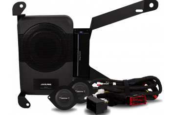 Alpine PSS-23WRA Weather Resistant Audio System Upgrade; Wrangler JL Unlimited, Gladiator JT