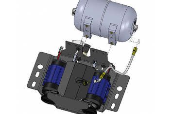 ARB Air Compressor Mounting Bracket; Jeep Wrangler JK Unlimited