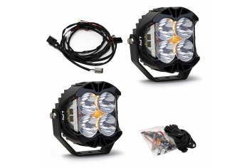 Baja Designs LP4 Pro, LED Lights White, Clear Spot - Pair