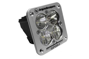 Baja Designs Squadron Sport Flush Mount LED Light 55 1001 Driving Combo Jeep Wrangler JK JKU