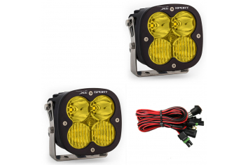 Free Shipping Baja Designs XL Sport Pair LED Light Driving / Combo Amber 567813