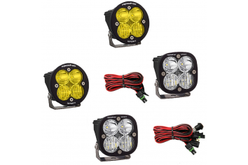 Free Shipping Baja Designs Squadron Sport Pair LED Lights 