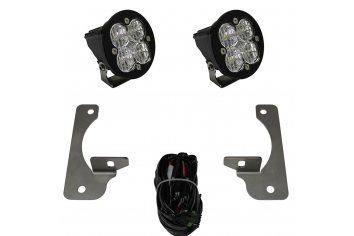 Baja Designs Squadron-R Sport LED JK Fog Kit; Hard Rock