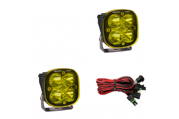 Baja Designs Squadron Sport Spot - Amber LED Light Pair 557811