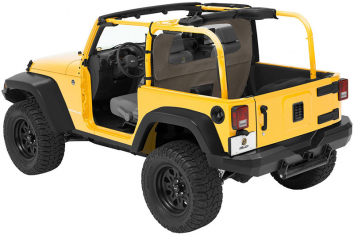 Bestop(R) WindjammerTM for 2007-2013 Jeep Wrangler JK - Khaki