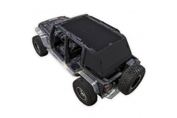 SpiderWebShade JKU 4 Door Unlimited Cargo / Shadecage Two Piece