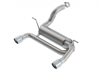 Borla Wrangler JL Turbo 2.0L Axle Back Exhaust | Touring | Chrome