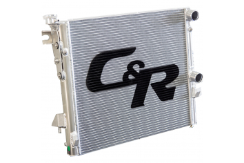 C&R Racing HEMI Conversion Aluminum Radiator; Wrangler JK w/ 6.4L & 5.7L Conversion