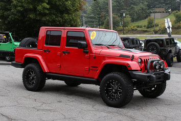 Custom 2015 Jeep Wrangler JK-EXT Red - AEV Premium Front Bumper