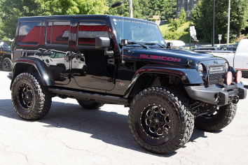 Custom 2013 Jeep Wrangler Unlimited Rubicon HEMI Conversion - Rigid Industries D2 Pods