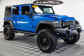 2016 Jeep Wrangler Sport Unlimited Hydro Blue