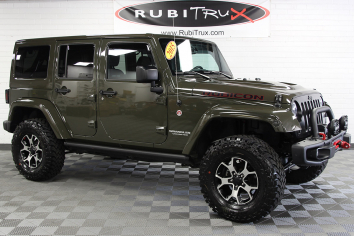 Pre-Owned Custom Jeep Wrangler Unlimited Rubicon Hard Rock JK - Tank Green