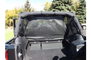 Dirty Dog 4x4 Cargo Screen Pet Divider Jeep Wrangler JK JKU