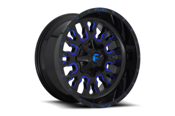 17x9 Fuel Off-Road D645 Stroke Gloss Mil Blu - D64517902645